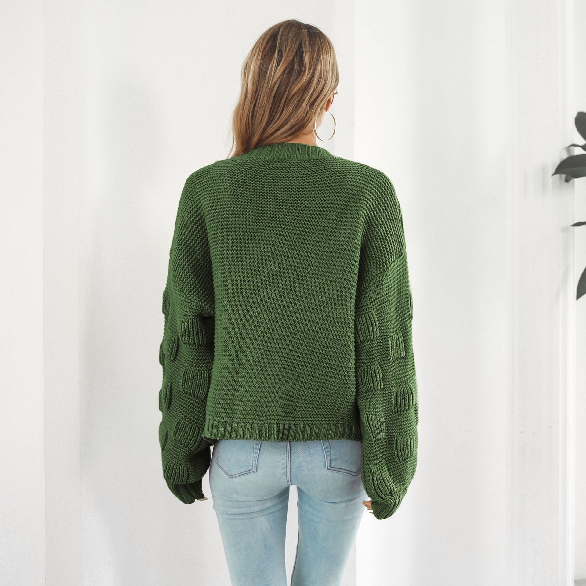 Pull mancha bouffante tendance : simple, élégant