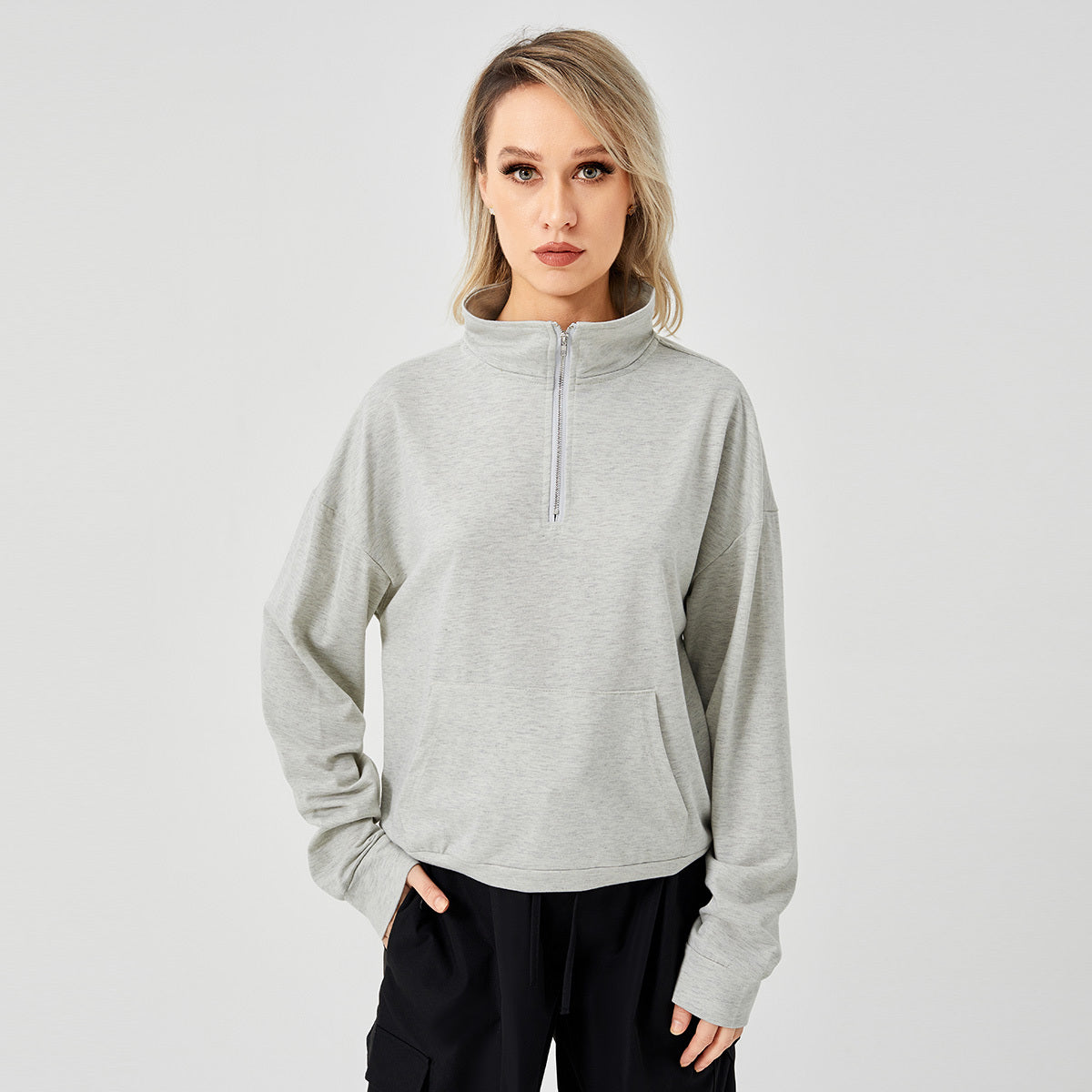 Sweat-shirt Pull Femme en Coton : Élégance et Douceur