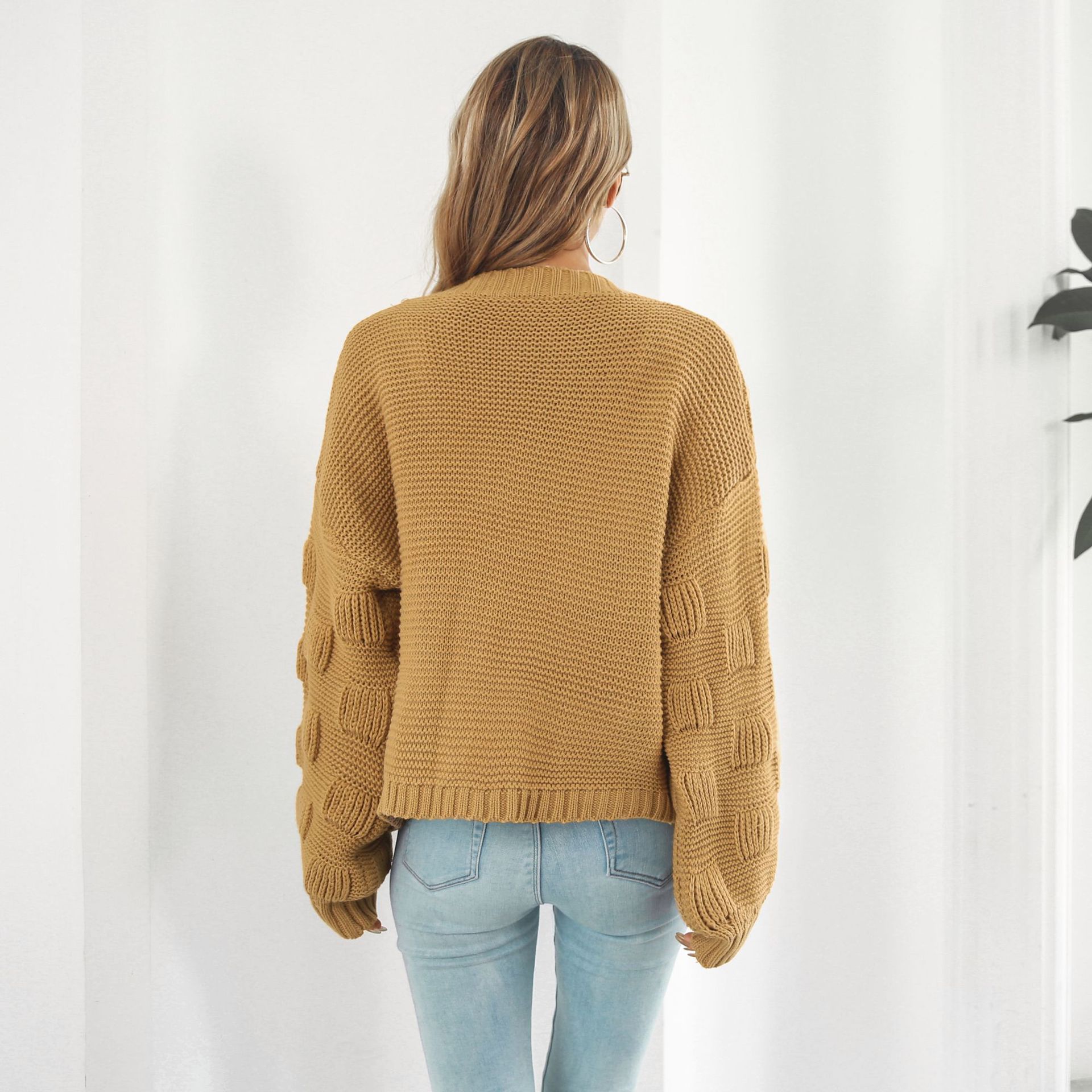 Pull mancha bouffante tendance : simple, élégant